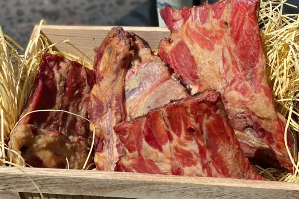 Carne in lada cu paie
