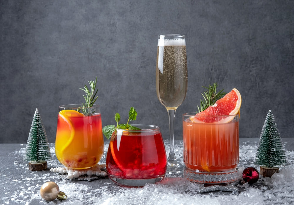 Cocktailuri cu șampanie pentru Revelion