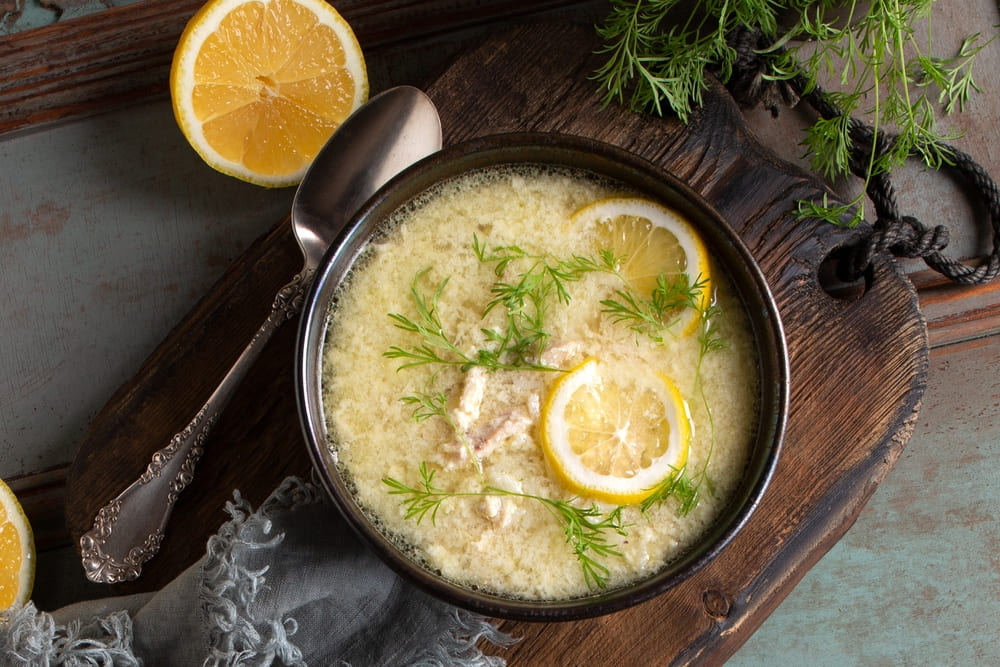 Ciorba a la grec cremoasa si aromata