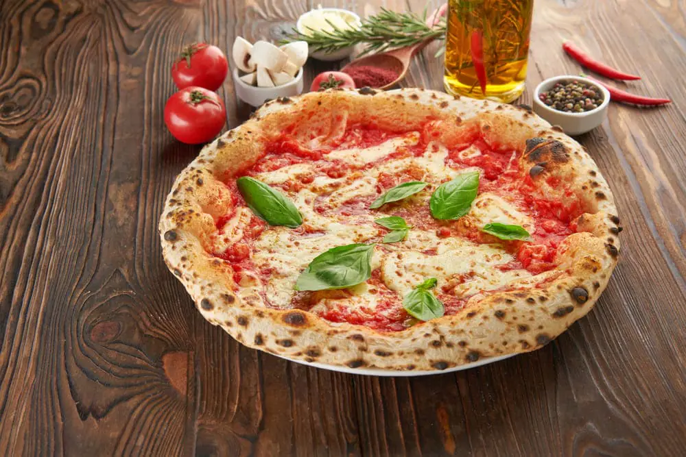 pizza de post vegetariana