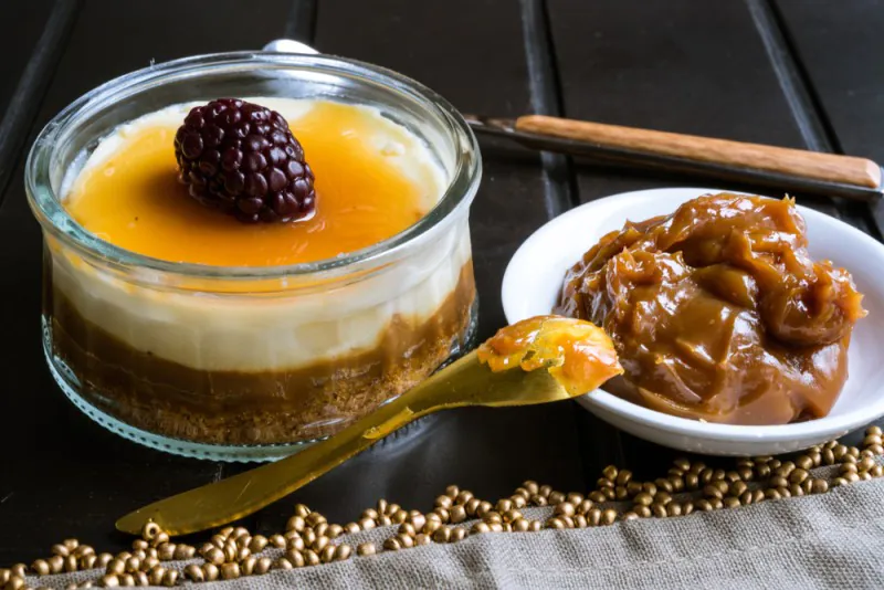 desert cu dulceata de lapte