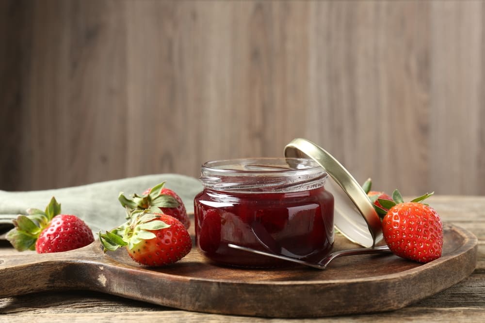dulceață de căpșuni făcută în casă